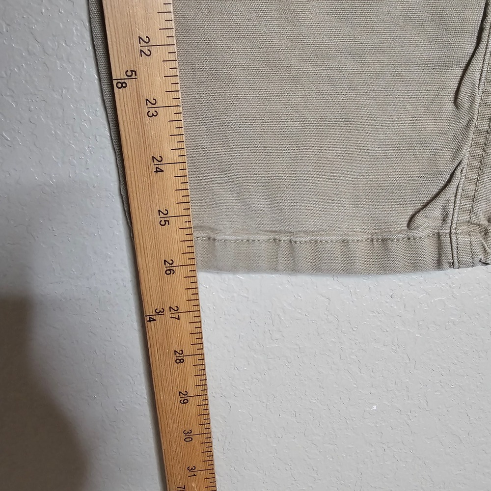 Anthropologie‎ Maeve Turner High Rise Carpenter Utility Pants Tan 26 - Picture 9 of 11